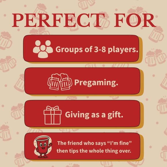 Tipsy Towers™ – Card Game for Adults – Party Game - Picture 6 of 8